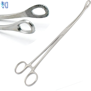 Ensemble d'instruments chirurgicaux manuels en acier inoxydable certifié CE de 9,5 pouces, pinces Forester à mâchoires droites dentelées pour interventions chirurgicales de base - Product Image 6