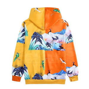 Sweat à capuche personnalisé confortable pour homme, imprimé à l'écran, manches longues, respirant, en vente en ligne - Product Image 2