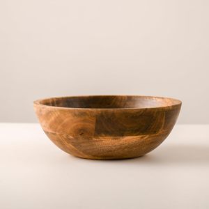 Bol en bois traditionnel pour servir la cuisine indienne, le riz, les currys, les collations et pour rehausser une expérience culinaire authentique - Product Image 2