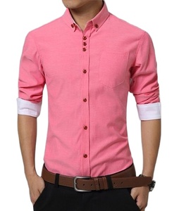 Nouvelle chemise à la mode pour hommes, Design décontracté, Logo personnalisé, 100% coton, bon marché, prix Premium, vente en gros, OEM, meilleure vente pour le Style masculin - Product Image 3