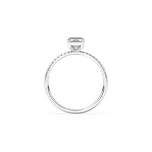 Anillos Solitarios de Diamantes Cultivados en Laboratorio de Oro Blanco Sólido de 14K de Lujo REYES, Listos para Enviar, para Mujer, Hechos a Medida, Regalo de Boda, Joyería - Product Image 5