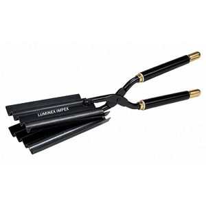 Plancha Onduladora de Pelo Tipo Waffle al por Mayor, No Eléctrica, 3 y 4 Ondas, Herramienta Profesional para Salón de Belleza, Ondulador de Pelo, Exportadores con Logotipo Personalizado - Product Image 1