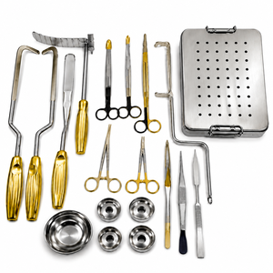 Ensemble d'instruments de mammoplastie de qualité supérieure, en acier inoxydable allemand, pour chirurgie mammaire, certifié CE ISO par Tegra Surgical. - Product Image 2
