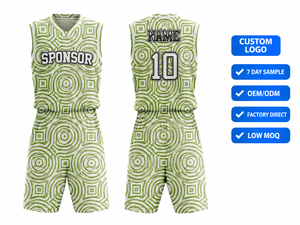 Conjunto de Uniforme de Baloncesto Personalizado, Tallas Completas de la XS a la 5XL, Camiseta y Pantalones Cortos, Venta al Por Mayor para Equipos - Product Image 1