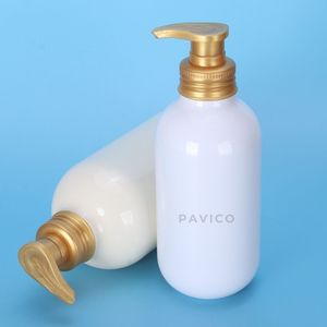 Botella Redonda de Plástico PET de 500ml y 800ml con Bomba para Champú, Color Blanco, para Envasado de Productos para el Cuidado del Cabello, Fabricante de Vietnam, Venta al Por Mayor - Product Image 2
