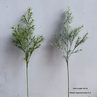 Plantes artificielles en herbe verte pour arrangements décoratifs