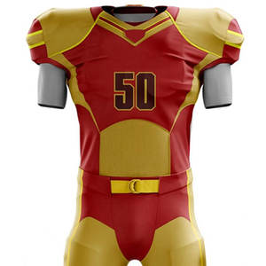 Uniforme de Fútbol Americano Transpirable y Fácil de Usar, Uniforme de Fútbol Americano para Equipos, Disponible en Stock - Product Image 4