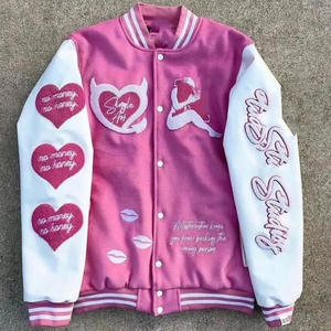 Vestes universitaires d'hiver pour hommes en gros, impression de logo personnalisée, 100 % laine, coupe-vent vintage - Product Image 1