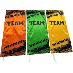 Bandera de Plumas de Poliéster con Impresión Digital, Duradera, Amarilla y Azul, para Deportes y Juegos - Product Image 6