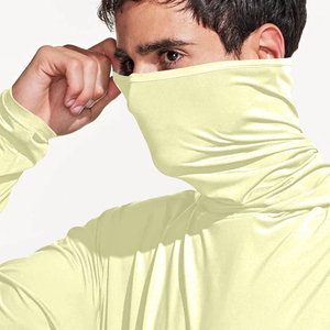 Camisetas y tops de pesca antibacterianos de última generación, tela de poliéster y spandex, sudaderas de pesca de corte relajado para hombre, de secado rápido. - Product Image 4
