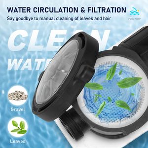 Pompa per Piscina e Spa Trifase 1.5HP 115V 1100W con Potente Filtro e Cestello Filtrante - Product Image 6