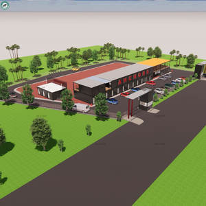 Centro Comercial Modular <span class=keywords><strong>de</strong></span> 2 Pisos, Edificio Prefabricado Tipo Contenedor, <span class=keywords><strong>Plaza</strong></span> Comercial con Área <span class=keywords><strong>de</strong></span> Oficinas - Product Image 5