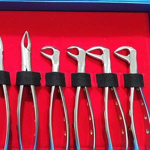Kit d'extraction dentaire personnalisé pour étudiants, 10 pièces, instruments manuels en acier inoxydable pour la chirurgie générale - Product Image 4
