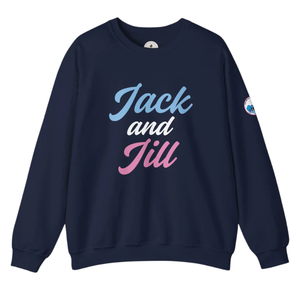 Sweat-shirt bleu marine à motif graphique moderne, en molleton doux, col rond, manches longues, vêtement décontracté pour l'hiver - Product Image 1