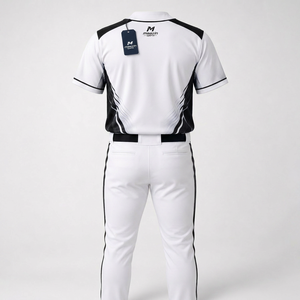 Uniforme de baseball personnalisé par sublimation, avec matière respirante et graphismes résistants à la décoloration. Uniforme de baseball sur mesure. - Product Image 4