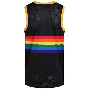 Nouveaux maillots de basket-ball réversibles imprimés par sublimation couleur personnalisée 100% polyester de qualité supérieure avec logo personnalisé respirant - Product Image 2