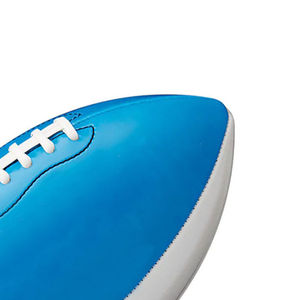 Balón de Rugby Azul con Ribete Blanco, Ligero y Suave al Tacto, para Uso en Interiores y Exteriores - Product Image 4