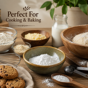 Premium Arrowroot Powder | Natural Food Grade White <b>Starch</b> for Baking Cooking Thickening | Daily Use Export Quality Pack Bulk - Product Image 2
