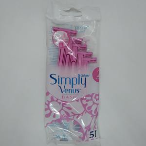 Rasoir manuel Gillette Venus Deluxe original avec cinq lames en acier inoxydable, fonction de lissage en spirale, pour la vente en gros - Product Image 1