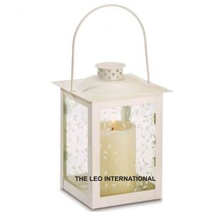 Farol de Hormigón Único para Velas, Brillante y Pulido, Decoración de Mesa para Eid Mubarak y Ramadán, Ideal para Eventos en el Hogar - Product Image 3