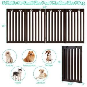 4 Porte per Animali Domestici in Plastica Marrone con Cerniera a 360 Gradi, Design Quadrato Solido per Cani e Piccoli Animali, 1 Pezzo - Product Image 6