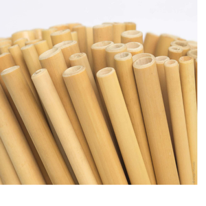 Pajitas para Beber de Bambú Hechas a Mano BLUE LOTUS |   Vajilla Ecológica Premium Apta para Lavavajillas de Binh Phuoc, Vietnam - Product Image 1