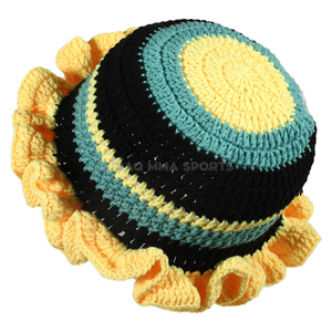 Custom Logo <b>Summer</b> Casual Velour/Denim Bucket <b>Hat</b> Unisex Washable Beach Cap in Multiple Colors with Embroidered Logo - Product Image 2