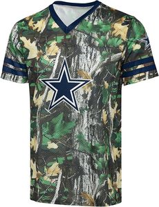 Camiseta Deportiva de Poliéster Transpirable con Malla, Manga Corta, Bordada, Antibacteriana y Ligera con Estampado de Camuflaje de los Steelers - Product Image 2