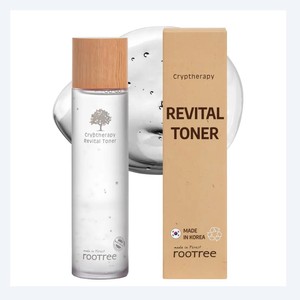 ผลิตภัณฑ์ดูแลผิวหน้าจากเกาหลี Rootree Cryptherapy Revital Toner 125 มล. ผลิตในเกาหลี สารสกัดจากใบซีดาร์ สำหรับทุกเพศ - Product Image 1