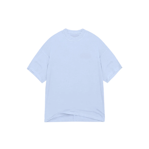 T-shirt Homme Oversize Noir Personnalisable avec LOGO, Manches Courtes, 100% Coton, Col Rond, Couleur Unie, Jersey Tricoté Respirant - Product Image 2