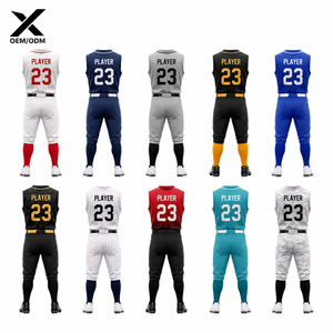 เสื้อกีฬา X Sports City แบบสั่งพิมพ์ลายเอง เสื้อเบสบอลแขนกุด ระบายอากาศได้ดี คุณภาพสูง หลายสี ขายดี ผู้ผลิตโดยตรง - Product Image 2