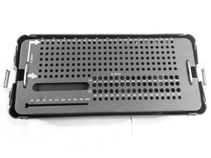 Boîte de rangement manuelle en aluminium pour vis corticales, plateau de stérilisation pour instruments chirurgicaux et implants orthopédiques - Product Image 4