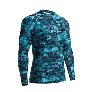 Camiseta de Manga Larga Ecológica, Transpirable, para Surf y Natación, Sublimada, de Spandex y Poliéster, Unisex para Adultos - Product Image 4