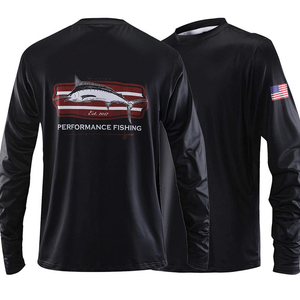 Camisa de Pesca Personalizada con Sublimación, Transpirable, de Secado Rápido, Ligera, Camuflaje Gris, Manga Larga, Talla Grande, UPF50+ - Product Image 1