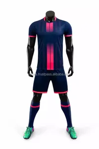 Uniformes de Fútbol Personalizados, Sublimados, 100% Poliéster, Transpirables, Antibacterianos, de Secado Rápido, Conjuntos Completos de Camisetas de Fútbol - Product Image 6