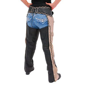 New Arrival High Quality Wholesale Low MOQ Horse <b>Riding</b> Full <b>Chaps</b> for Adult / New Style Light Weight Multi Colors Leather <b>Chaps</b> - Product Image 4