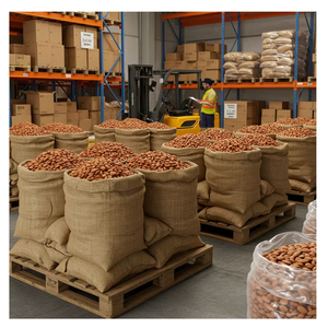 Almendras naturales crudas enteras de primera calidad, con alto contenido proteico, grado alimenticio, proveedor mayorista, fabricante exportador, frutos secos comestibles - Product Image 5