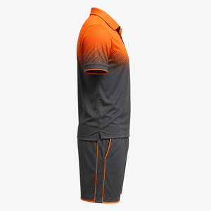 4. Uniforme de tenis elegante para hombre, material que absorbe la humedad, diseño moderno para rendimiento en la cancha y ropa deportiva activa. - Product Image 2
