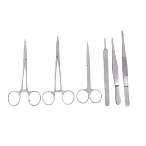 Suture Training Kit with Silicone Skin <b>Practice</b> <b>Pad</b> Stainless Steel Instruments Manual Reusable Teaching Set By Grip Surgical - Product Image 4