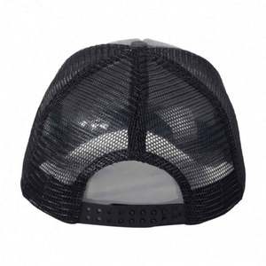 Casquette de sport rétro transfrontalière 5 panneaux pour hommes adultes, semi-mesh respirante, anti-UV, effet vieilli, polyester/coton, broderie 3D - Product Image 3