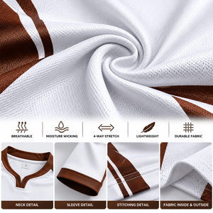 Ensembles d'uniformes de rugby personnalisés en gros avec logo, nom et numéro personnalisés, maillots et shorts de rugby sublimés pour le sport professionnel - Product Image 5