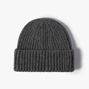 Gorro de Punto Personalizado, Estilo Slouchy, de Acrílico, con Puño, Tipo Pescador, para Invierno, Unisex, para Adultos - Product Image 4