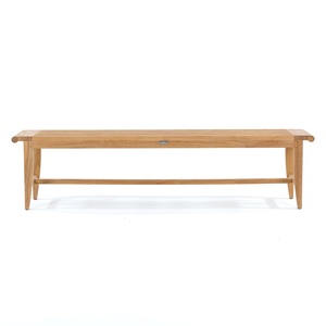 Luxury Teak Backless Garden <b>Bench</b> Solid Wood Outdoor Patio <b>Bench</b> Waterproof Eco-Friendly Durable - Product Image 4