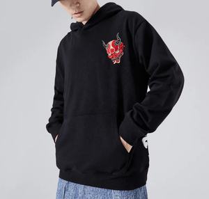 Sweat à capuche Streetwear en molleton avec logo personnalisé et broderie pour l'hiver - Product Image 4