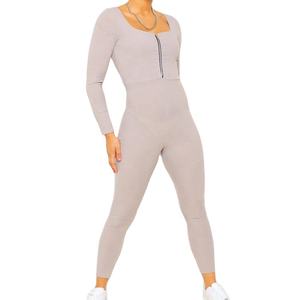 Nuevo Conjunto Deportivo para Mujer: Body de Danza con Tirantes Cruzados y Efecto Fruncido, Mono de Yoga de Una Pieza Sólido para Gimnasio y Fitness - Product Image 1