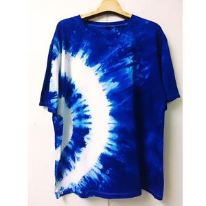 T-shirts surdimensionnés en coton 100 % personnalisés tie-dye pour hommes, avec design de marque sur mesure, respirants, en provenance du Bangladesh - Product Image 3