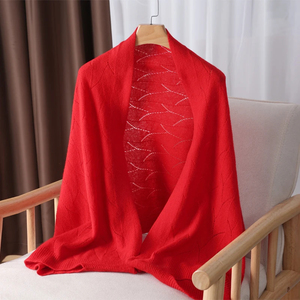 Nuevo Pañuelo Acrílico Transpirable con Bloques de Color, Plisado y Suave para Primavera/Verano, con Logotipo Personalizado y Marca Privada - Product Image 6
