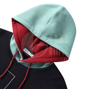 Sudaderas con Capucha para Hombre, Tallas Grandes, Estilo Urbano, Invierno, Forro Polar Transpirable, Algodón Mezclado, Alta Calidad, Logotipo Personalizado, Color Sólido - Product Image 3