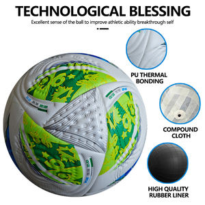 เวมเบลลีย์ สปอร์ตส์ 2024 ใหม่ อย่างเป็นทางการ 5 #   ลูกฟุตบอล PU Hyperseam ทนทาน เชื่อมติดด้วยความร้อน สำหรับผู้ใหญ่ ฝึกซ้อมและแข่งขัน เป็นมิตรกับสิ่งแวดล้อม - Product Image 5