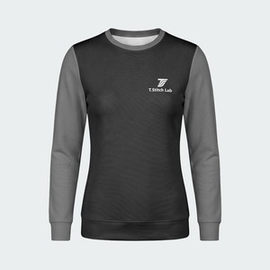 Sudadera de cuello redondo para mujer, holgada, de manga larga, deportiva, para actividades al aire libre, fitness y yoga. - Product Image 6